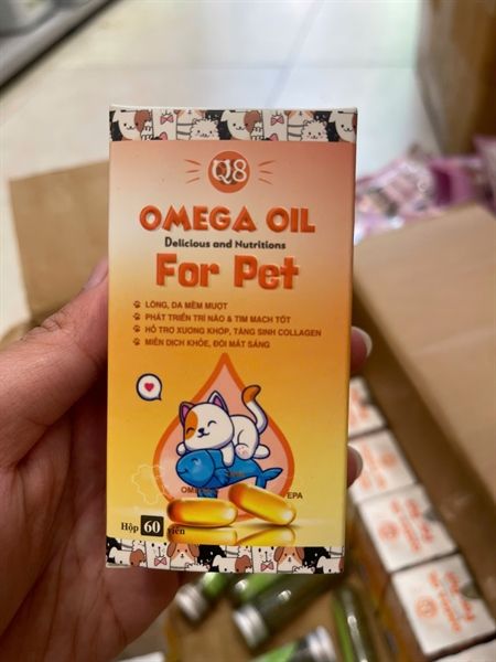 Dầu cá viên Omega Oil For Pet