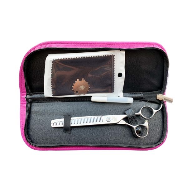 Kéo răng cưa cắt tỉa lông chuyên nghiệp 7 inches - TDM700F thép Nhật 440C (32 răng)