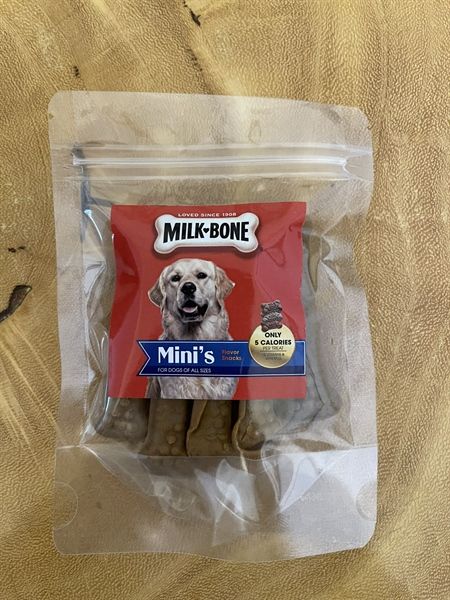 Xương gặm sạch răng hàng ngày cho chó Brushing Chews MILK BONE gói lẻ 5 que