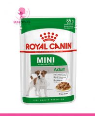 Thức ăn ướt dành cho giống chó nhỏ trưởng thành - Pate Royal Canin Mini Adult