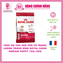 Thức ăn cho chó nhỏ Medium puppy | Royal Canin