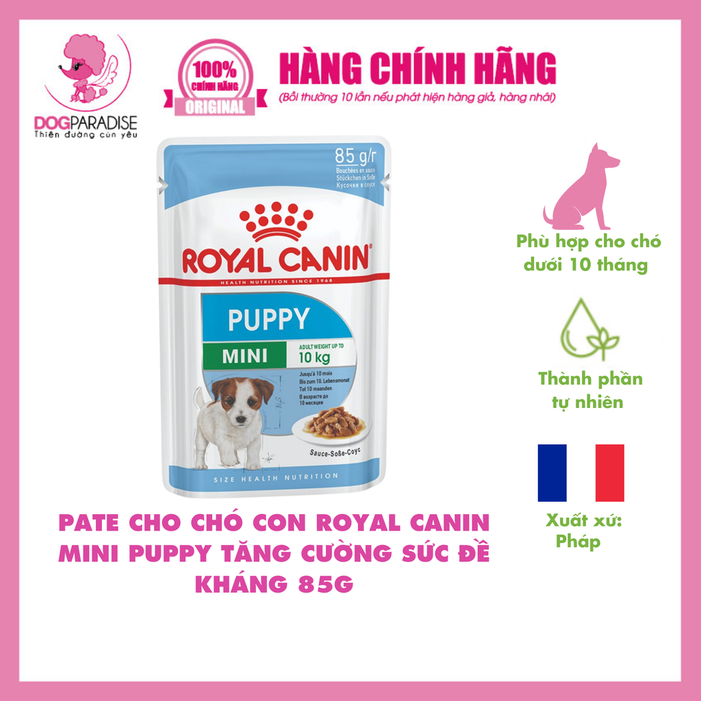 Pate cho chó con Mini Puppy 85g | Royal Canin