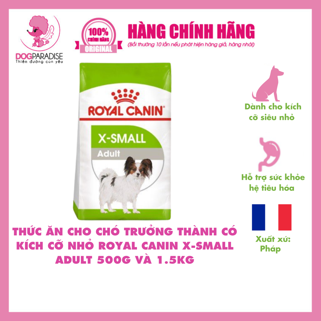Thức ăn cho chó X-Small Adult Royal Canin - RC251460