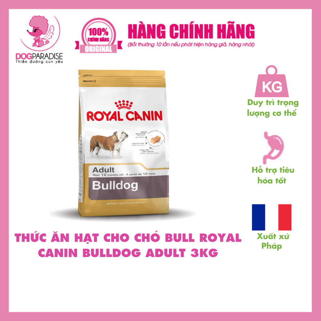 Thức ăn cho chó Bulldog Adult | Royal Canin