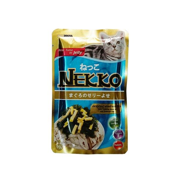 Sốt cá ngừ thật với rong biển - trứng hấp | Nekko Jelly