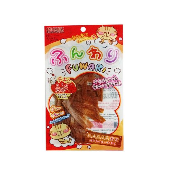 Snack gà và tôm thịt Fuwari 30g | Cataholic