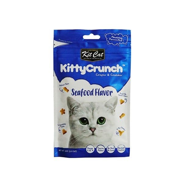 Snack dinh dưỡng vị hải sản KittyCrunch | Kit Cat