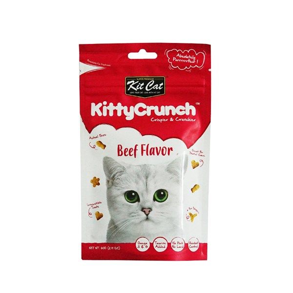 Snack dinh dưỡng vị bò KittyCrunch | Kit Cat