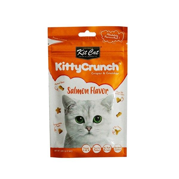 Snack dinh dưỡng vị cá hồi KittyCrunch | Kit Cat