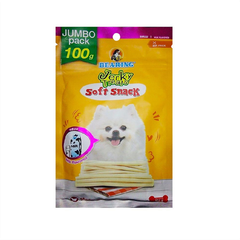 Snack mềm Jerky Treats vị sữa 80g | Bearing Stick