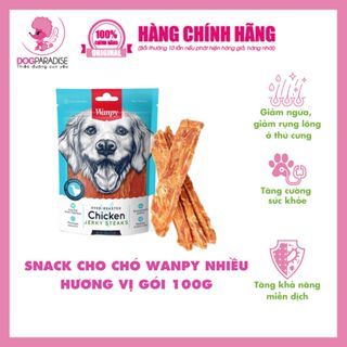 Snack cho chó Wanpy 100gr