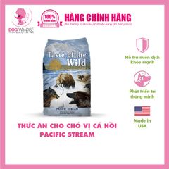 Thức ăn cho chó vị cá hồi 12.2kg Pacific Stream TASTE OF THE WILD