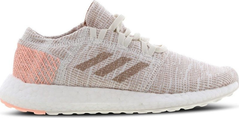 K ADIDAS PURE BOOST GO ASH PEARL WHITE 