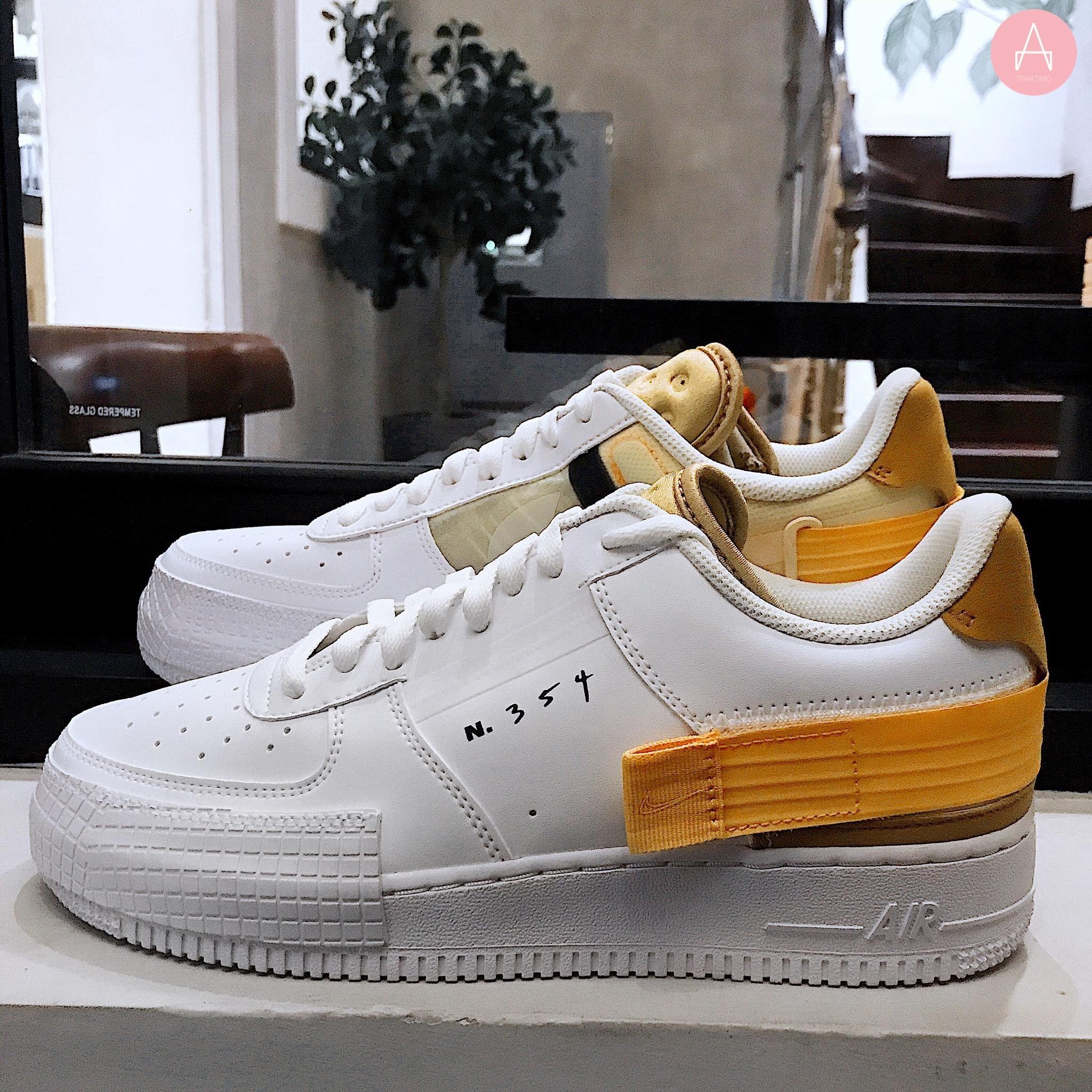 air force 1 type gold