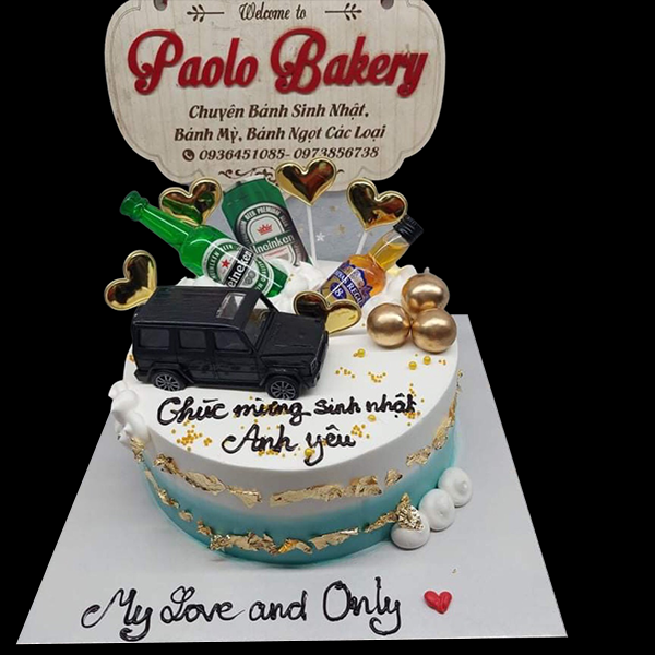 Bánh sinh nhật người lớn  Paolobakery