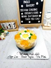 Bánh bông lan trứng muối