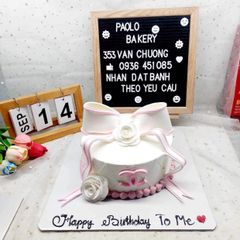 Bánh tạo hình nơ xinh bánh bèo