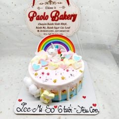 Bánh sinh nhật bé gái