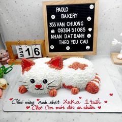Bánh tạo hình mèo