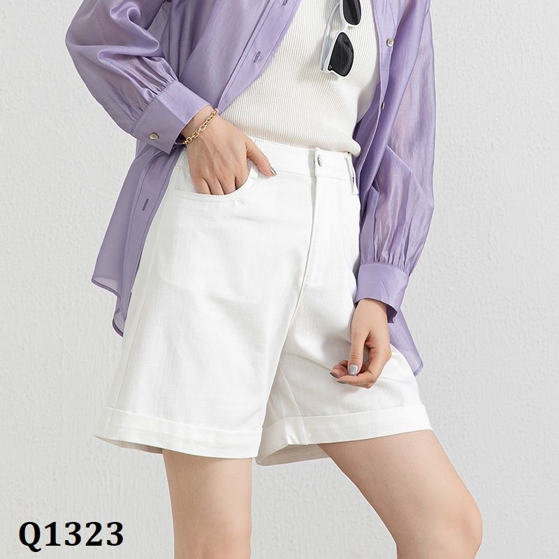  Q1323-Quần Short Suông 5 Tấc 