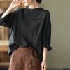 A1861-Áo Xếp Ly Phối Ren Retro Cổ điển