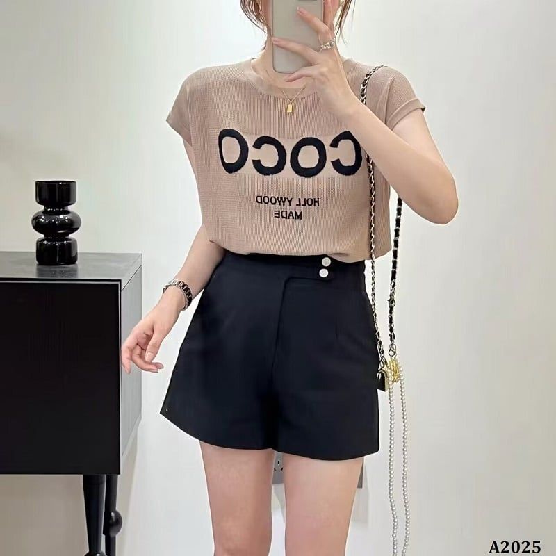  A2025-Áo Len Lụa Băng Tencel COCO 