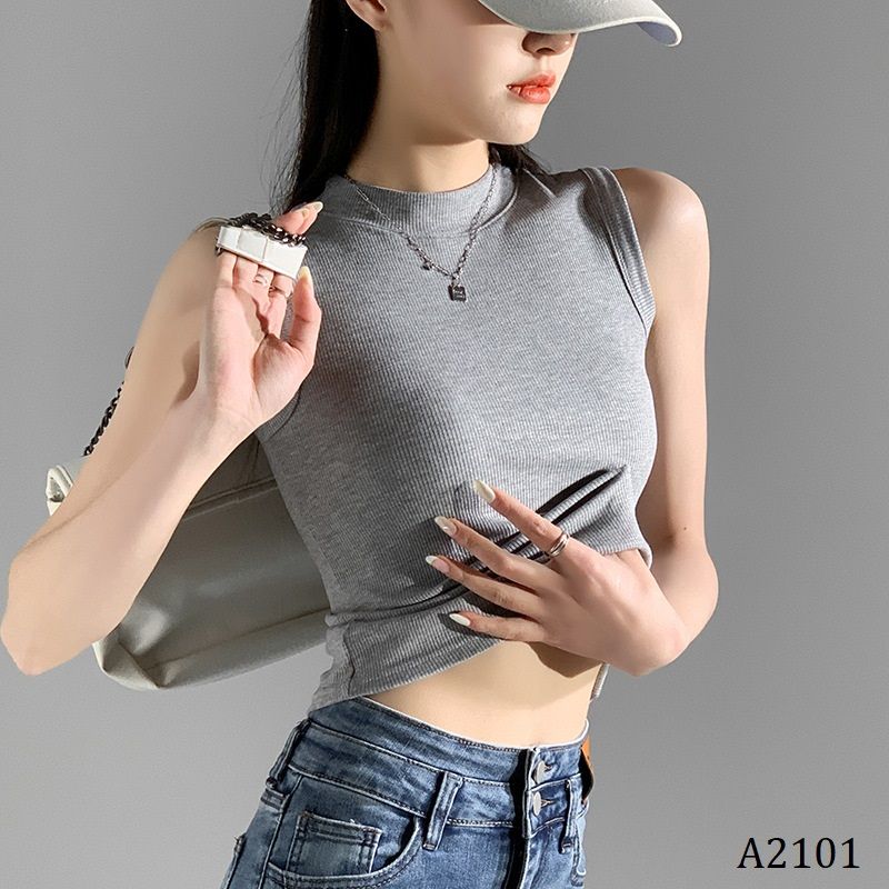  A2101-Áo Thun Lụa Ba Lỗ 