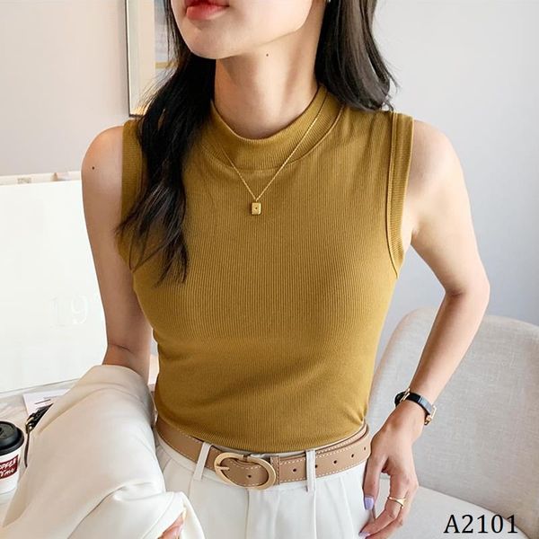  A2101-Áo Thun Lụa Ba Lỗ 