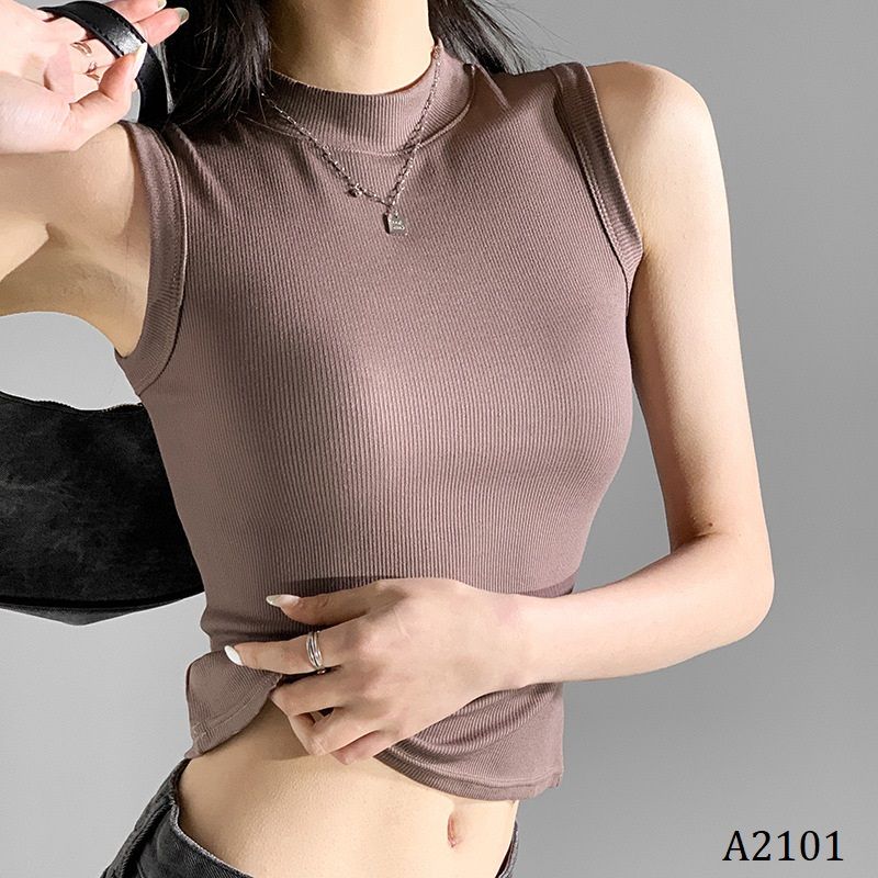  A2101-Áo Thun Lụa Ba Lỗ 