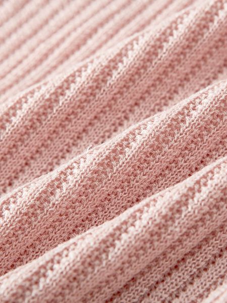  A426-Áo Len Lụa Băng Thêu Nơ Rút Dây 