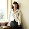 A504-Áo Khoác Dài Tay Đơn Giản Thu Đông
