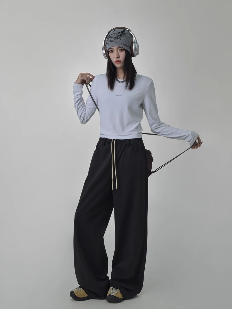  A513-Áo Thun Lụa Dài Tay Different Ngược 