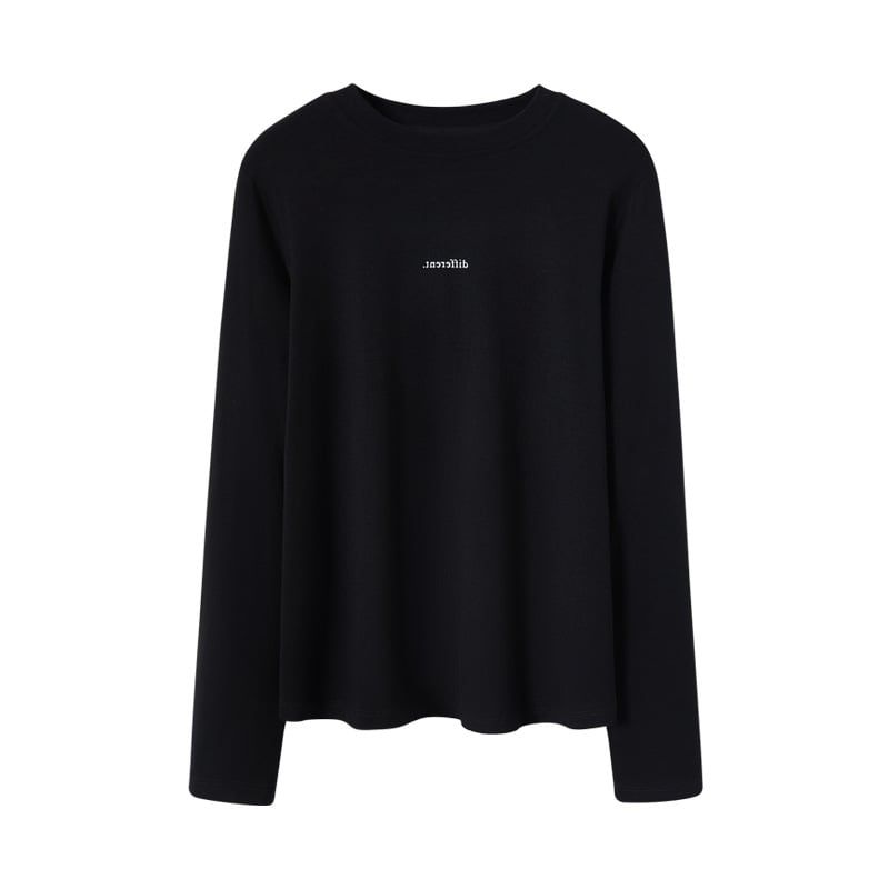  A513-Áo Thun Lụa Dài Tay Different Ngược 