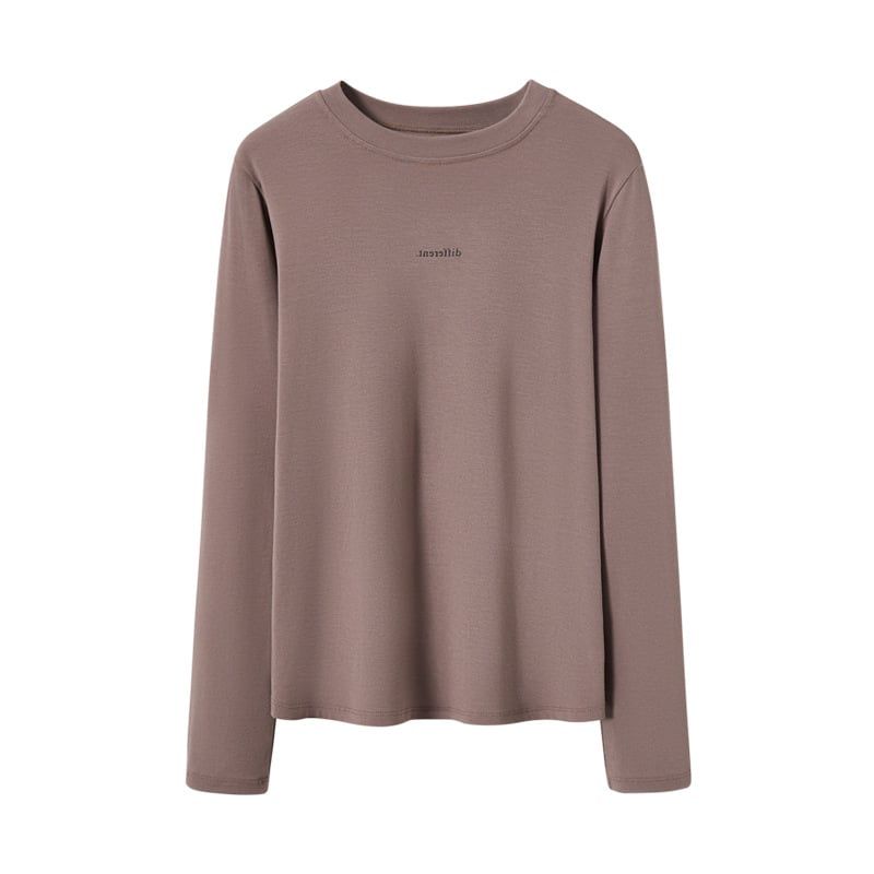  A513-Áo Thun Lụa Dài Tay Different Ngược 