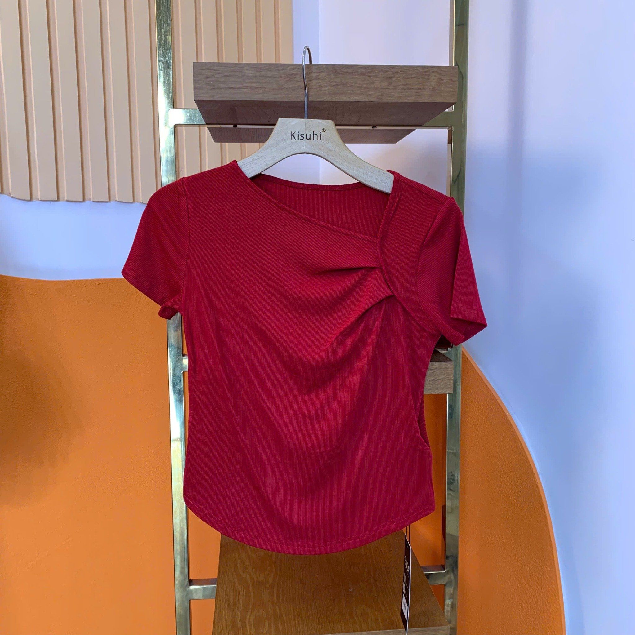  A609- Áo Thun Gân Cotton mềm mịn 