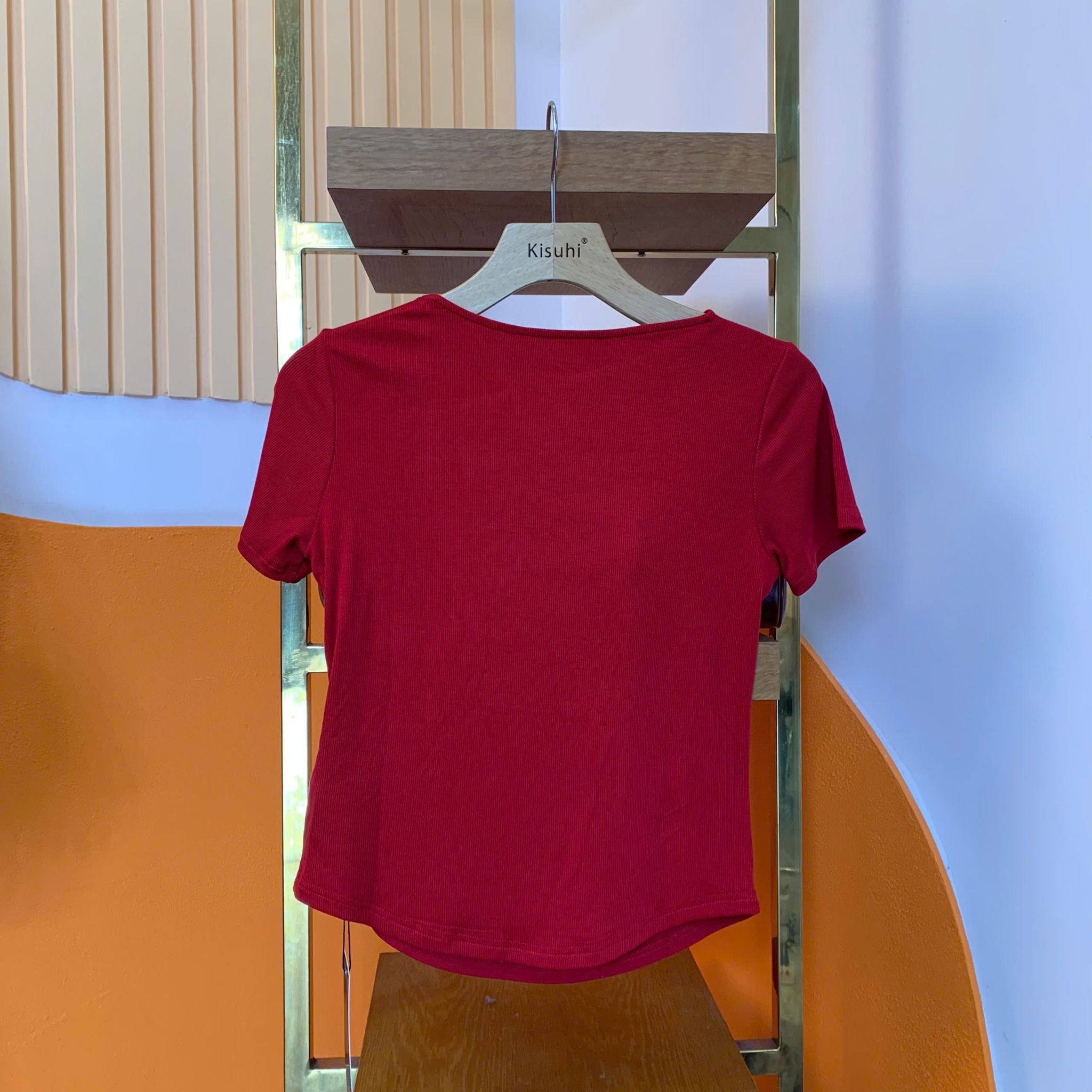  A609- Áo Thun Gân Cotton mềm mịn 