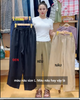 Q254-Quần Baggy Linen Lưng Thun