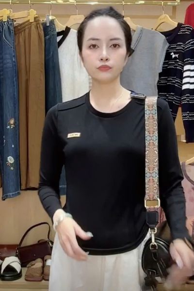  AT27-Áo Thun Cotton Dài Tay 