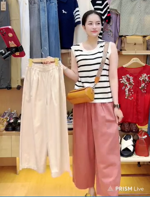  Q155-Quần Kaki Lụa Lưng Thun 