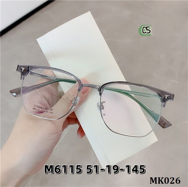  MK026- Gọng Kính Lớn Titan Unisex 