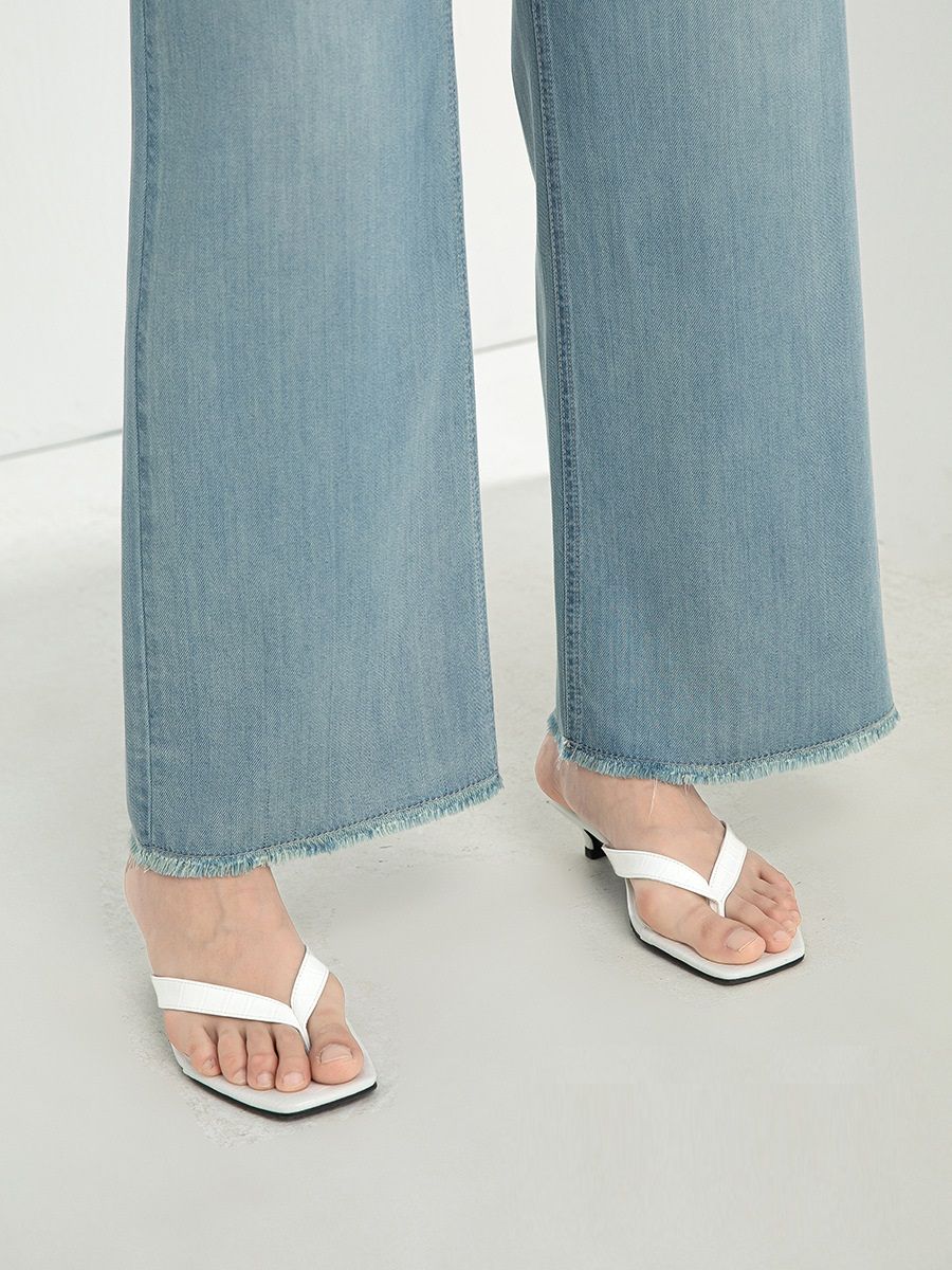  Q103-Quần Jeans Lụa Túi Bướm 9 Tấc 