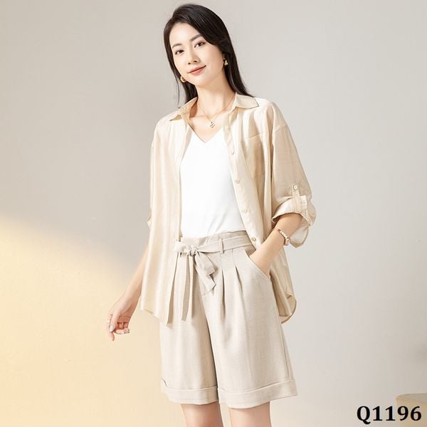  Q1196-Quần Short Ice Silk Co Dãn 