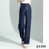 Q1300-Quần Jeans Tencel Mềm Mát Ống Suông