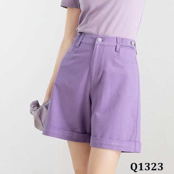  Q1323-Quần Short Suông 5 Tấc 