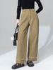 Q196-Quần Denim Ống Rộng Lai Kiểu