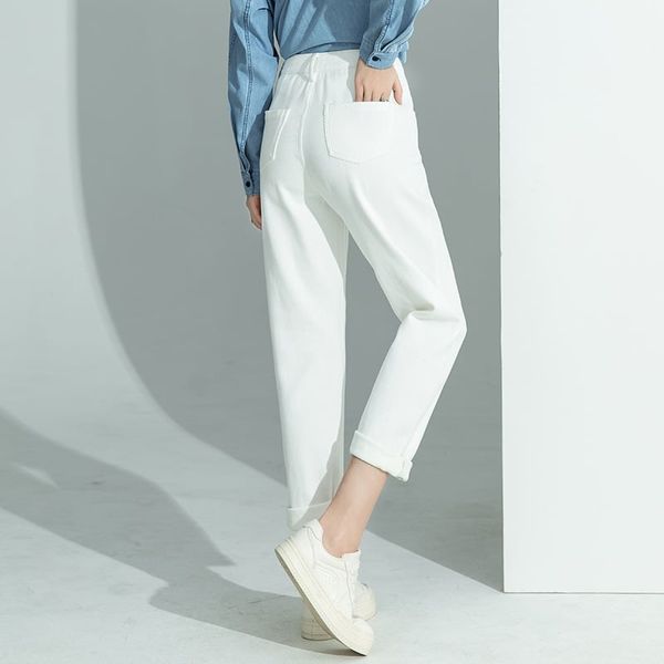  Q205-Quần Jeans Ống Ôm Tối Giản 