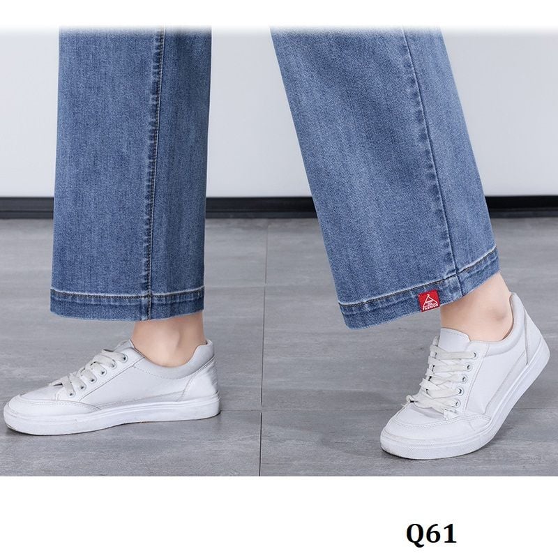  Q61-Quần Jeans Co Dãn 9 Tấc Hàn Quốc 