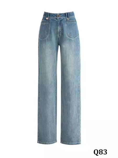  Q83-Quần Jeans Lưng Thun Hai Túi Trước 