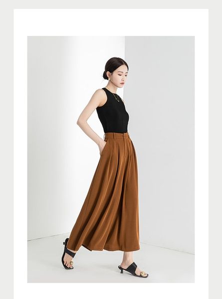  Q99-Quần Váy Ống Rộng 