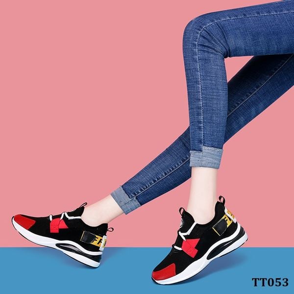  TT053-Giày Thể Thao Phối Màu  Khiêu Vũ 